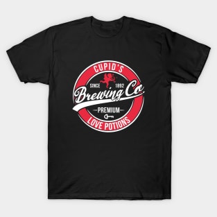 Cupids Brewing Co. - Valentines Design T-Shirt